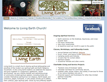 Tablet Screenshot of livingearthcolorado.org